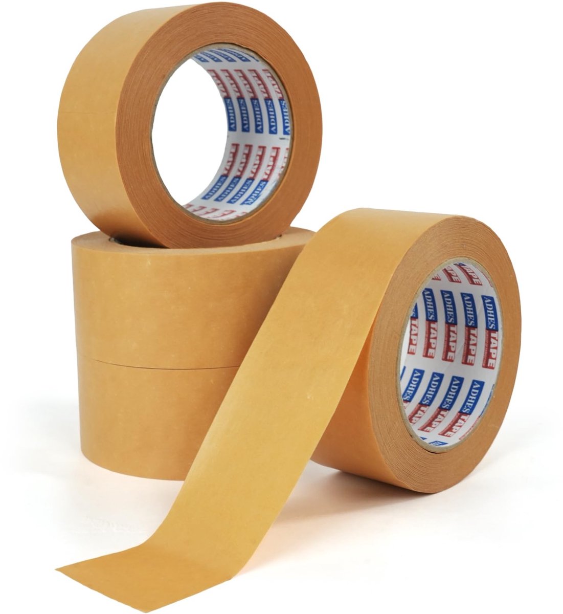 Omgoods - Duurzame Kraft Plakband, 50mm x 40m, 4 Rollen