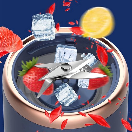 Omgoods - Draagbare Blender met Oplaadbare Lithiumbatterij en Capaciteit van 500 ml — afbeelding 2