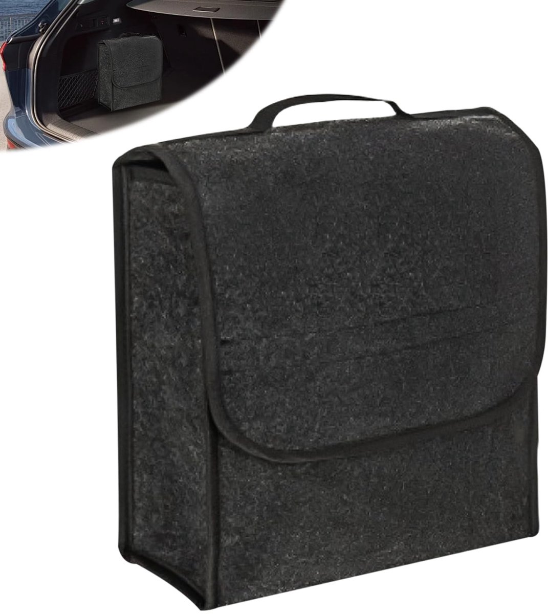 Omgoods - Auto Kofferbak Organizer van Vilt met Handvat