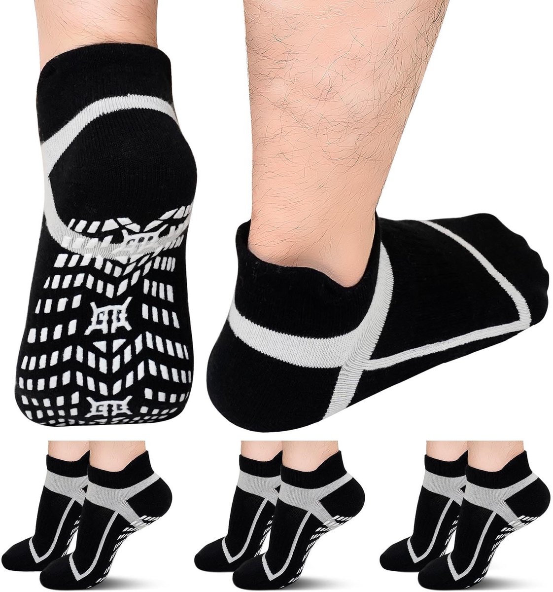 Omgoods - Grip Yoga Sokken voor Thuis en Fitness