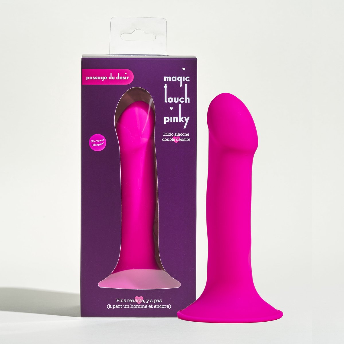 Dildo dubbele dichtheid Magic Touch Pinky