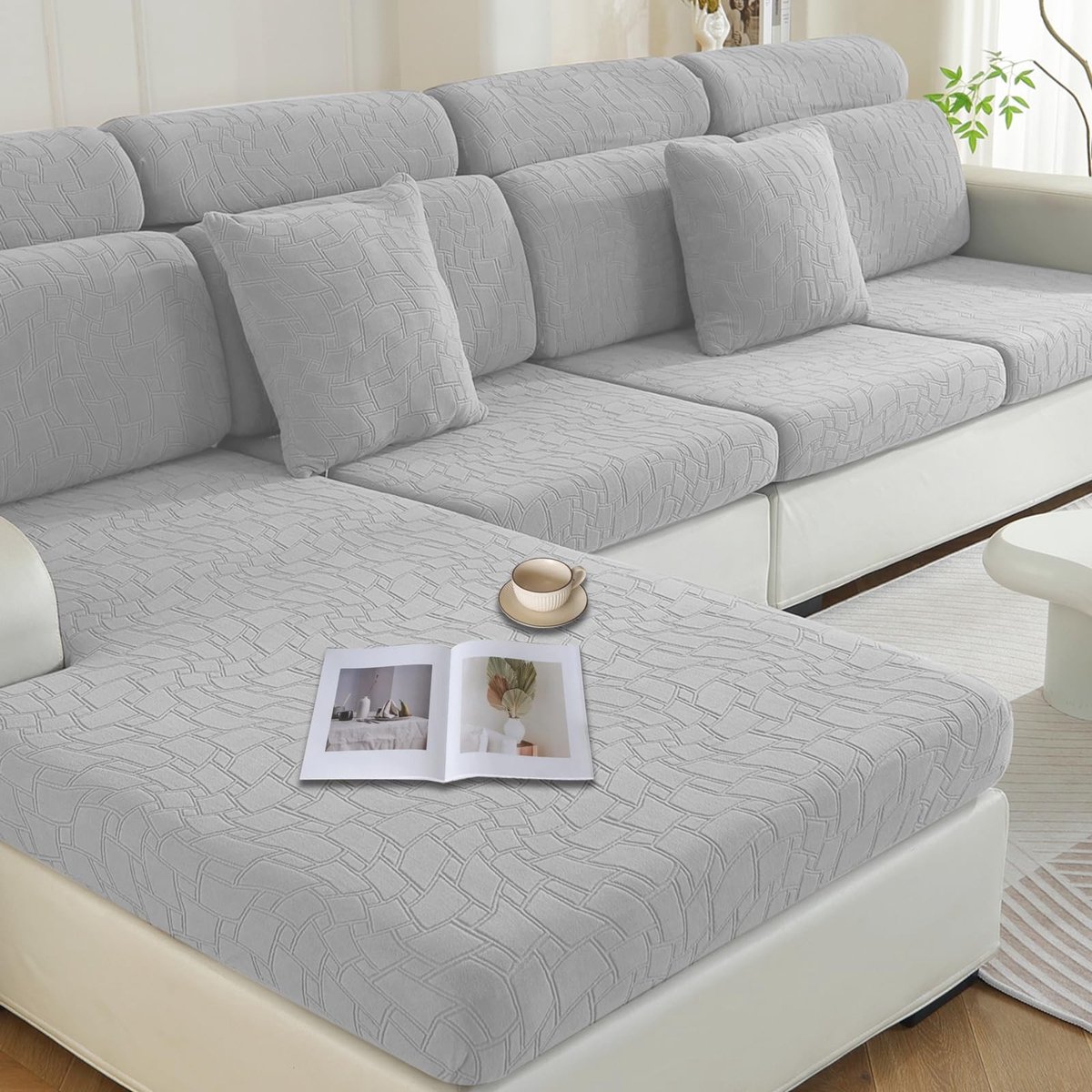 Omgoods - Antislip Sofa Kussenhoezen voor Meubelbescherming
