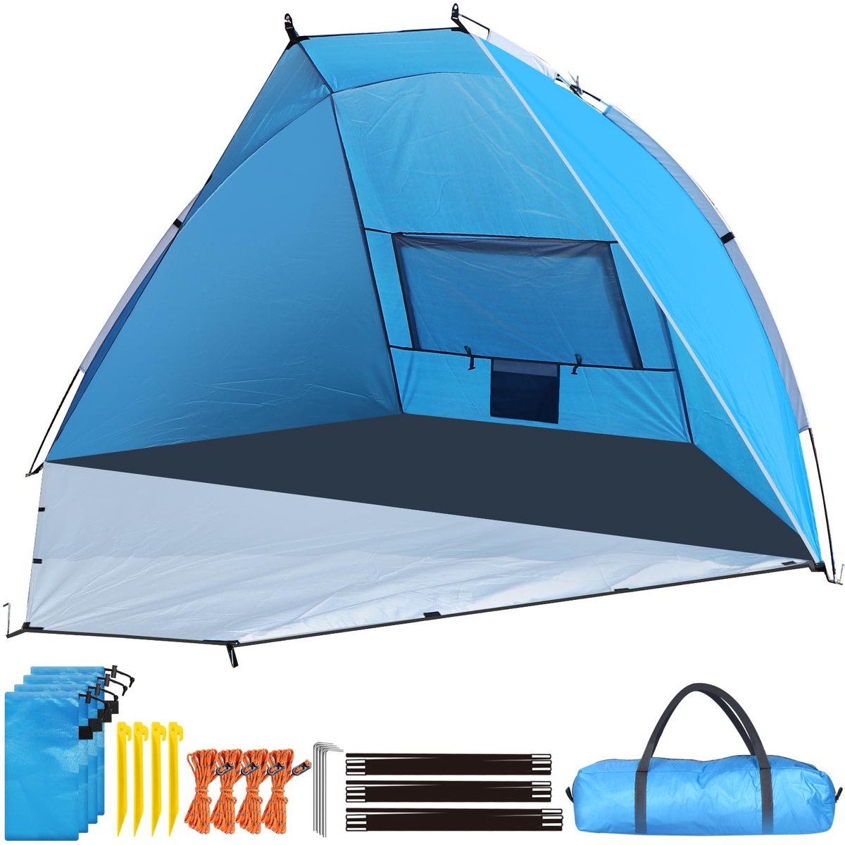Omgoods - Chihee Strandtent met UV-bescherming en Ademend Net