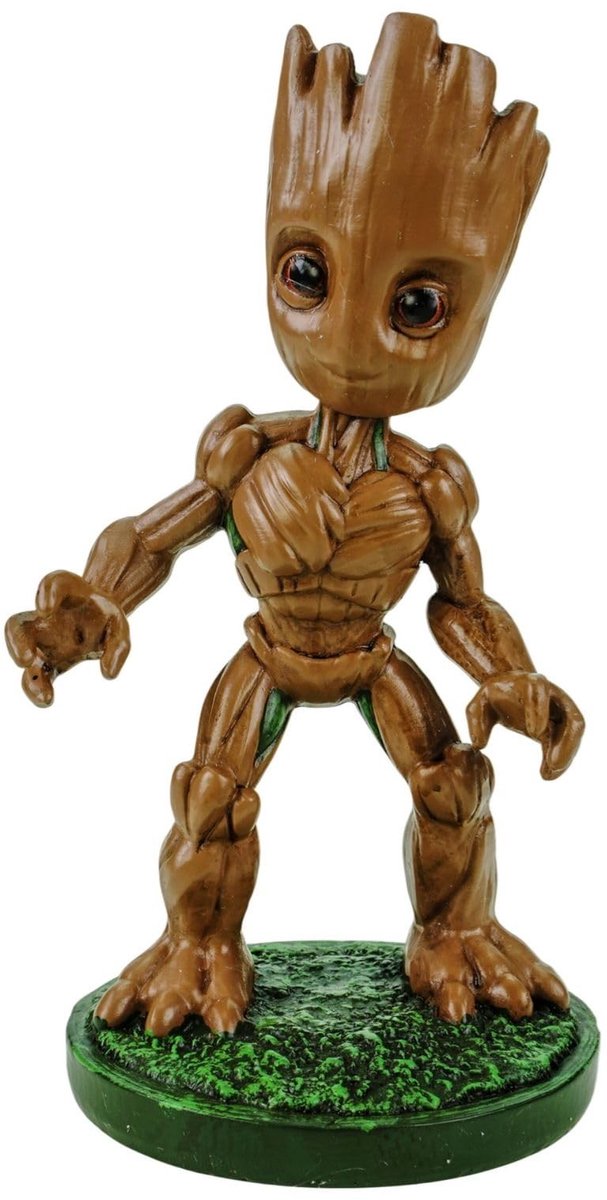 Omgoods - Gedetailleerde Tuinfiguur van Polyhars, 20 cm Hoog