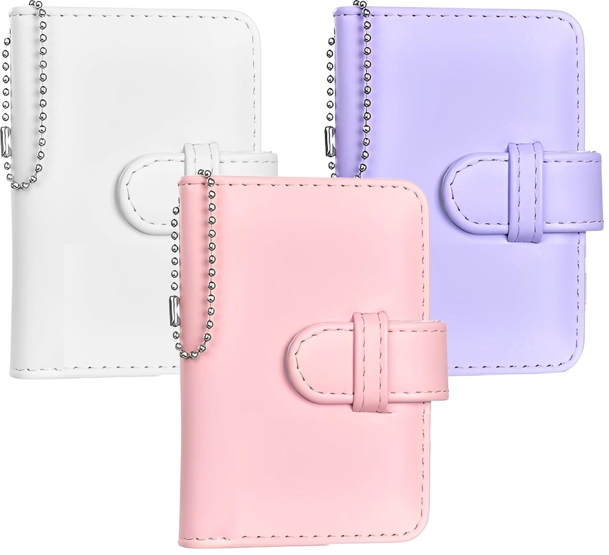 Omgoods - Set van 3 Mini Fotoalbums voor Instax Mini Foto's