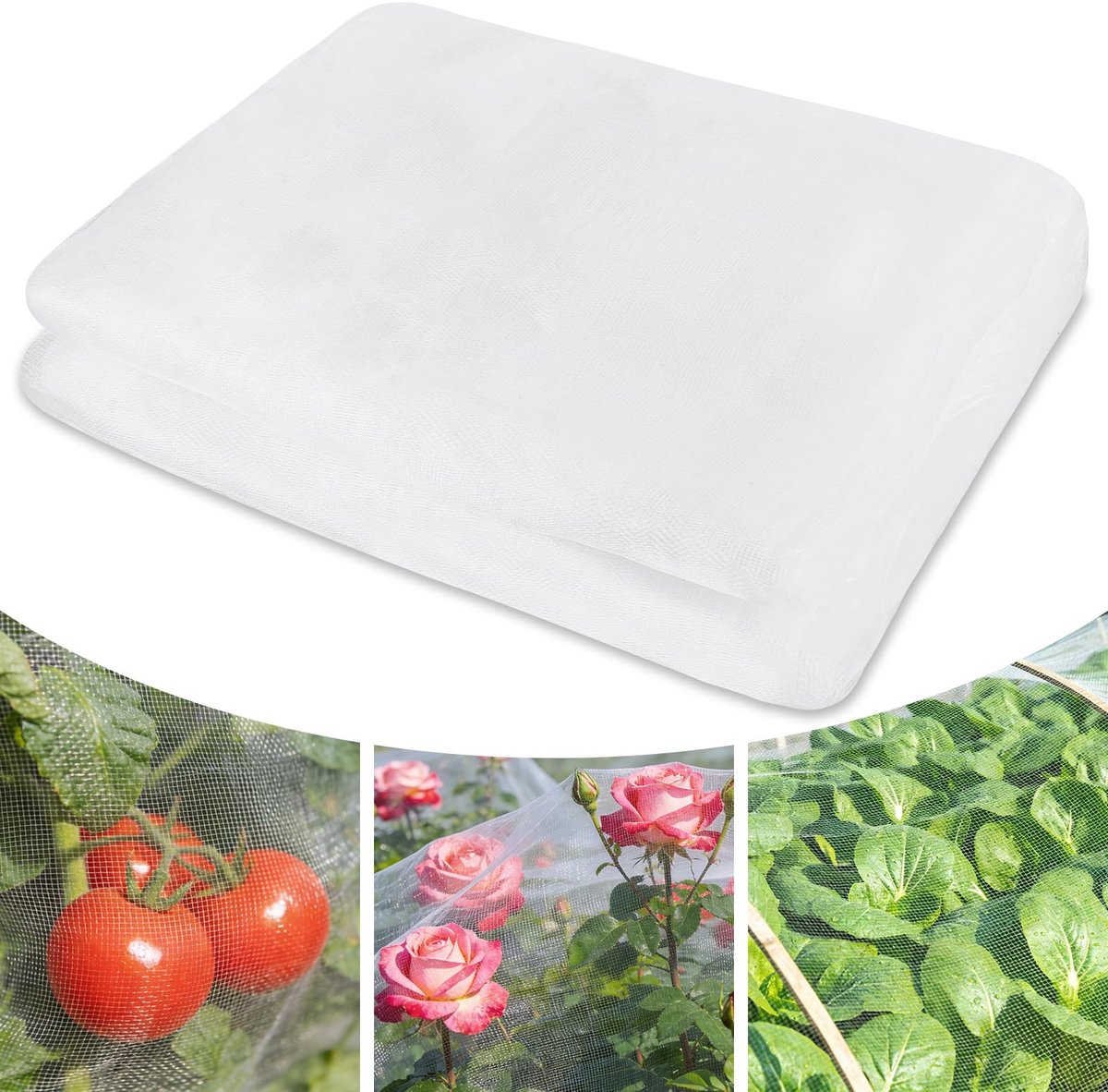 Omgoods - Plantbeschermnet 3 x 5 m voor Tuin en Planten