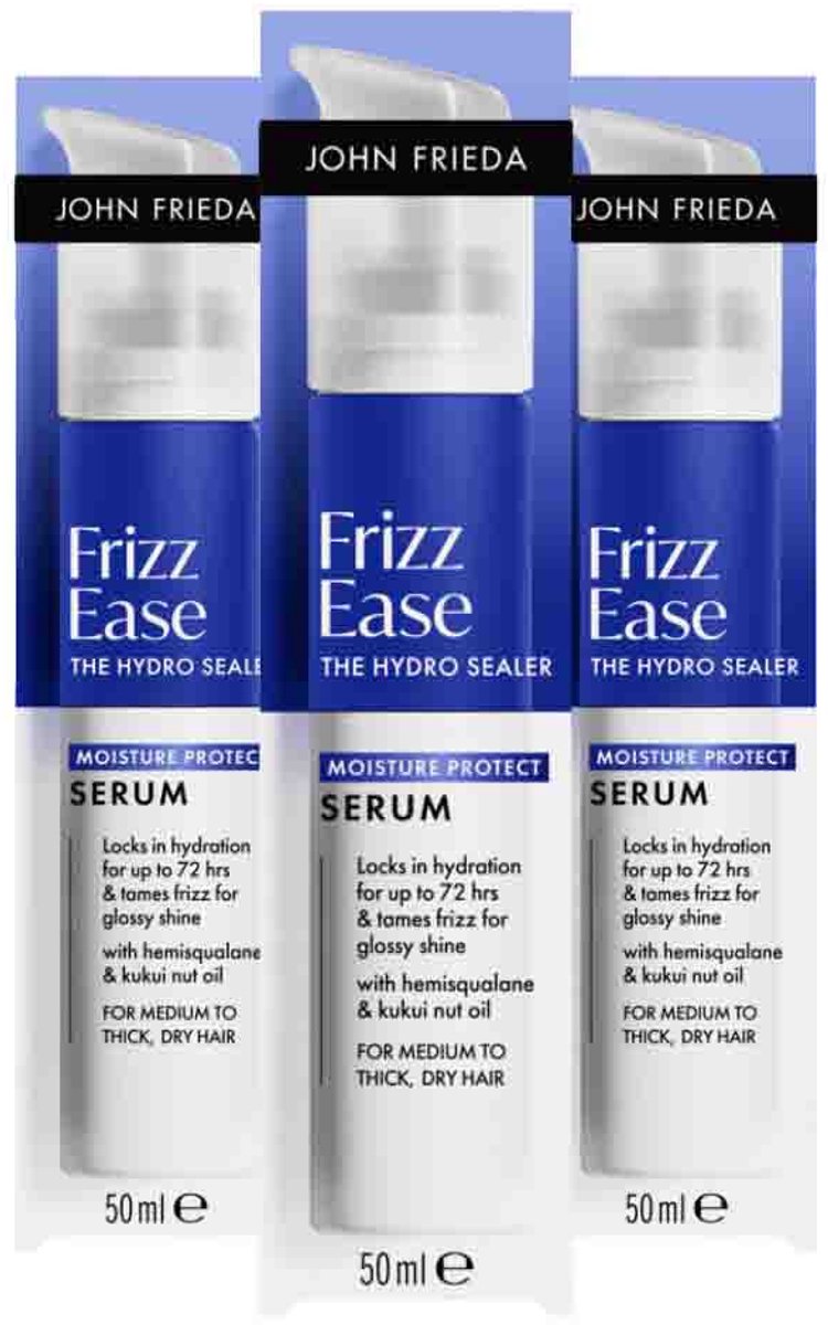John Frieda - Frizz Ease Original Serum - 3 x 50 ml - Voordeelverpakking