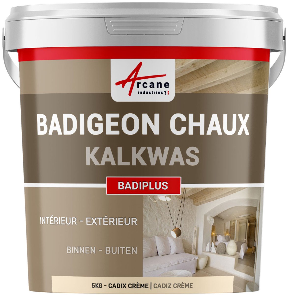 Kalkpleister Binnenmuur en Buitengevel - BADIPLUS