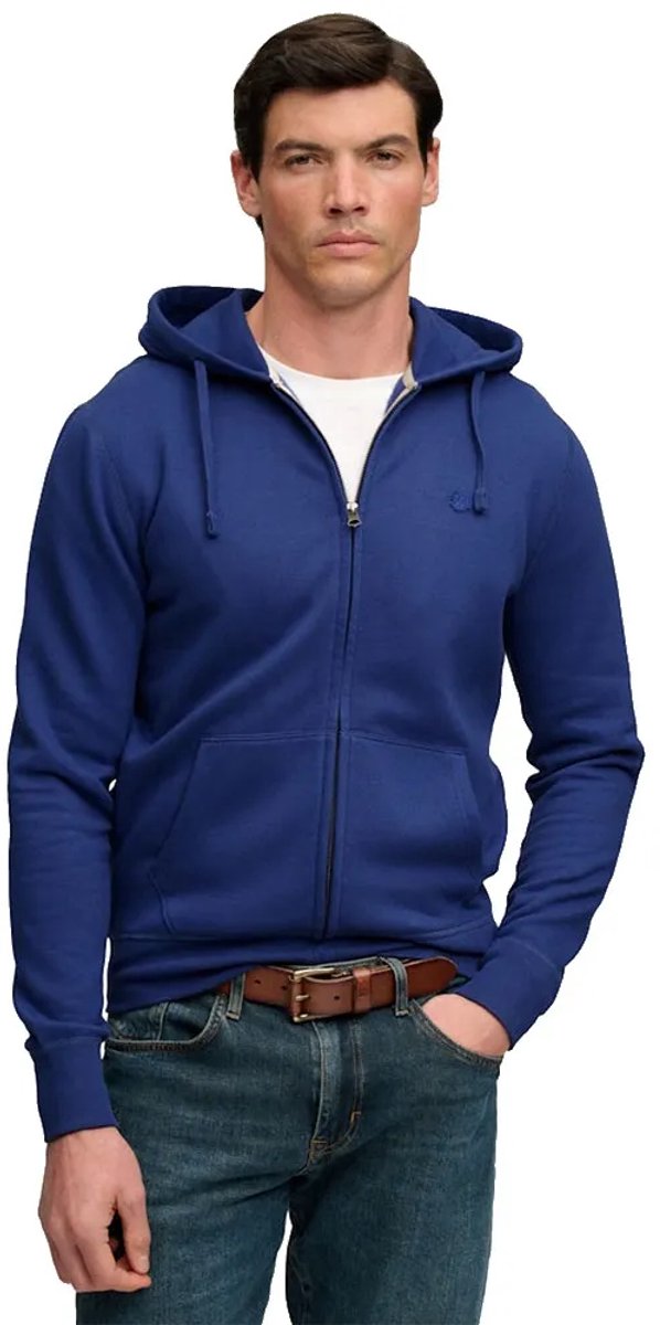 Superdry - Essential SD Co Logo Zip Hoodie - Heren - Hoodies