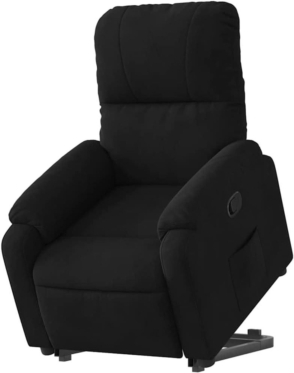 Opsta Stoel - Fauteuil - Comfortabel Ontspannen - Elektrische Hefunctie - 75 x 895 cm - Zwart