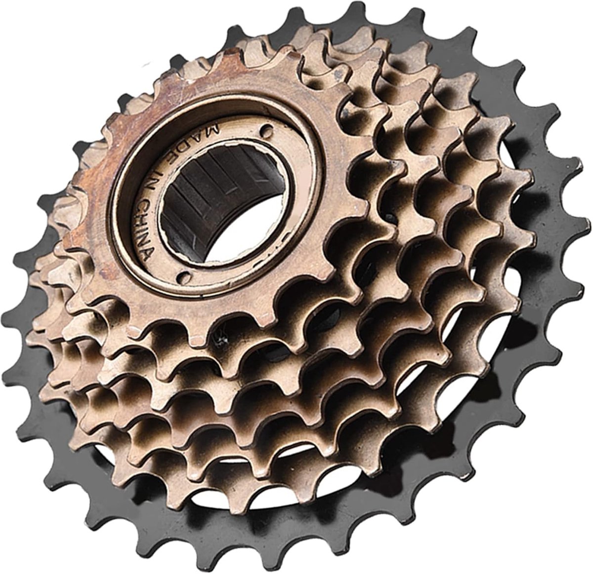 Vrijloop, fiets vrijloop, 7 versnellingen roestvrij staal fiets vrijloop wielcassette voor racefiets mountainbike