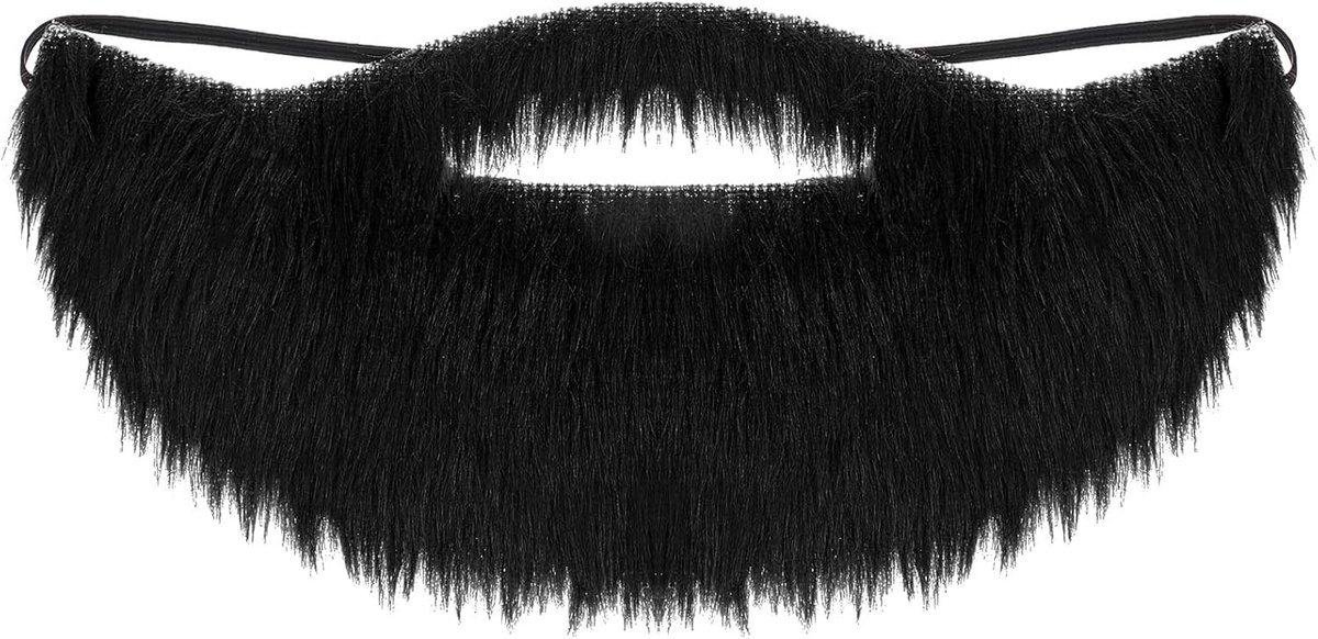 Bruin Nep Baard Elasticiteit Nep Snor Multifunctionele Shrek Kostuum Voor Mannelijke Make-up Cosplay Halloween Party Supplies
