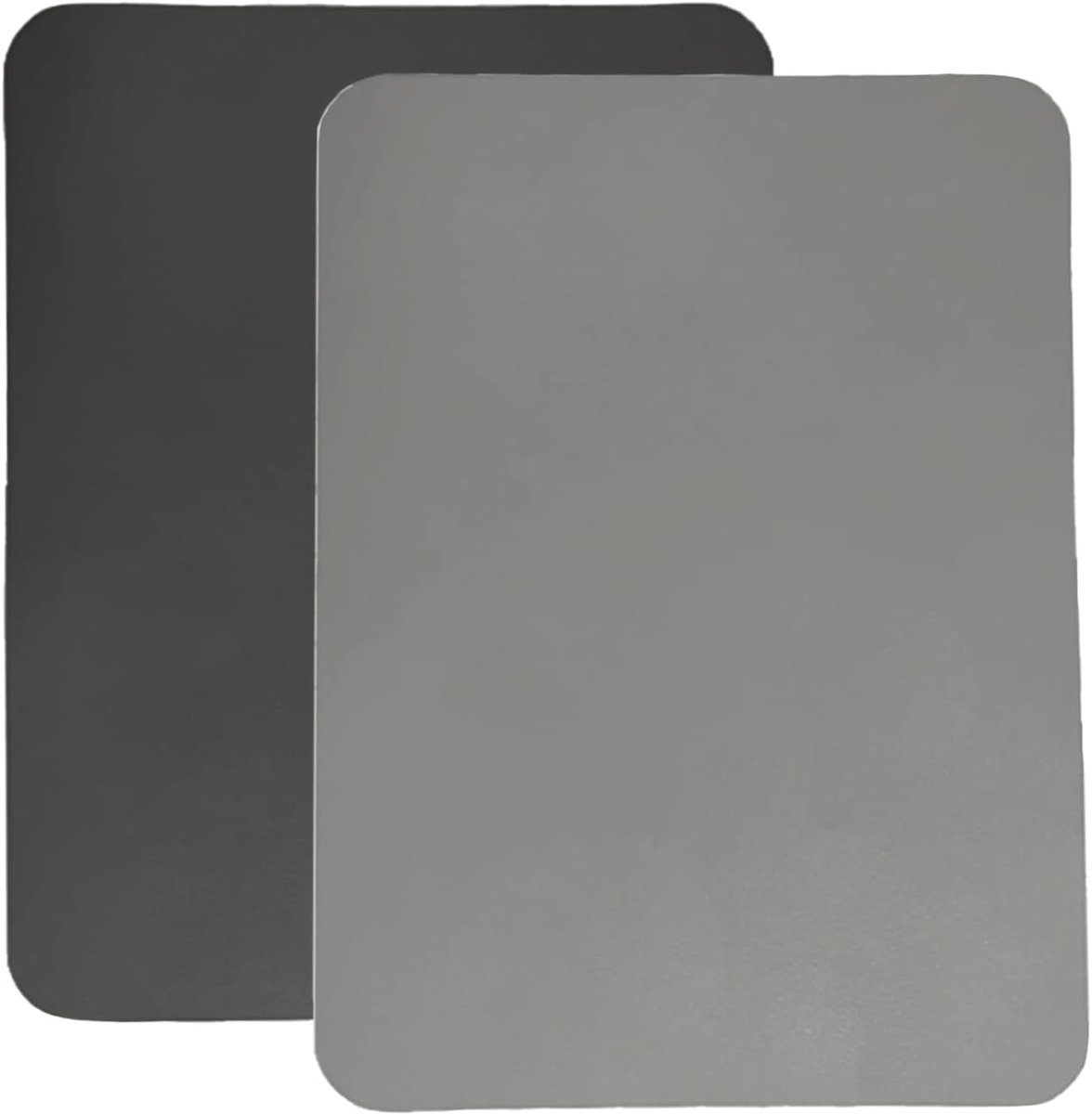 2 Stuks Superabsorberende Afdruipmat voor in de Keuken 40 x 30 cm Slipvast voor Koffiezetapparaat, Aanrecht, Bar (Donker- en)