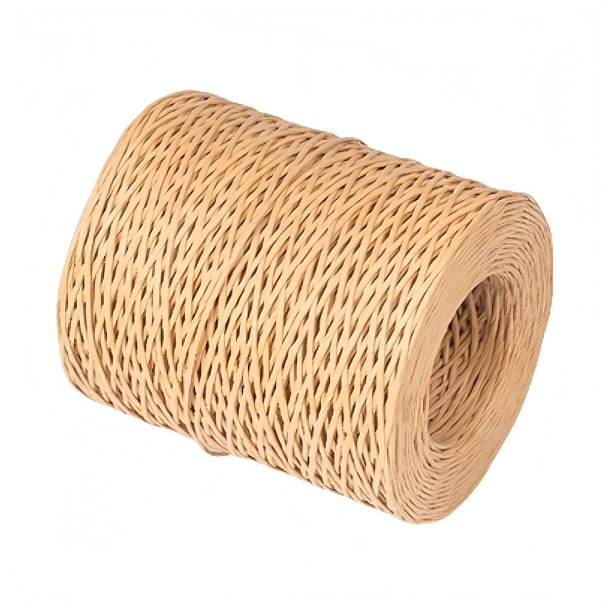 Draad, ijzerdraad, papierkoord, 0,4 mm, papierbinddraad, 210 m bloemdraad, papierwikkeldraad voor boeketten, bruiloften, Kerstmis, cadeaudecoratie en doe-het-zelvers (lichtbruin)
