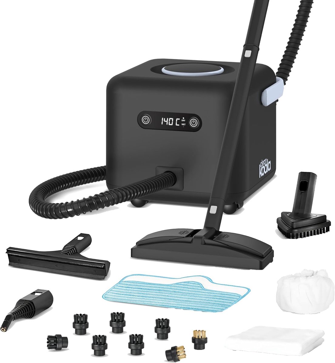 Multi Stoomreiniger 1650W - 4 Bar Stoomdruk - 2.2L Watertank - Voor grond, tegels en badkamer - SnelShoppen