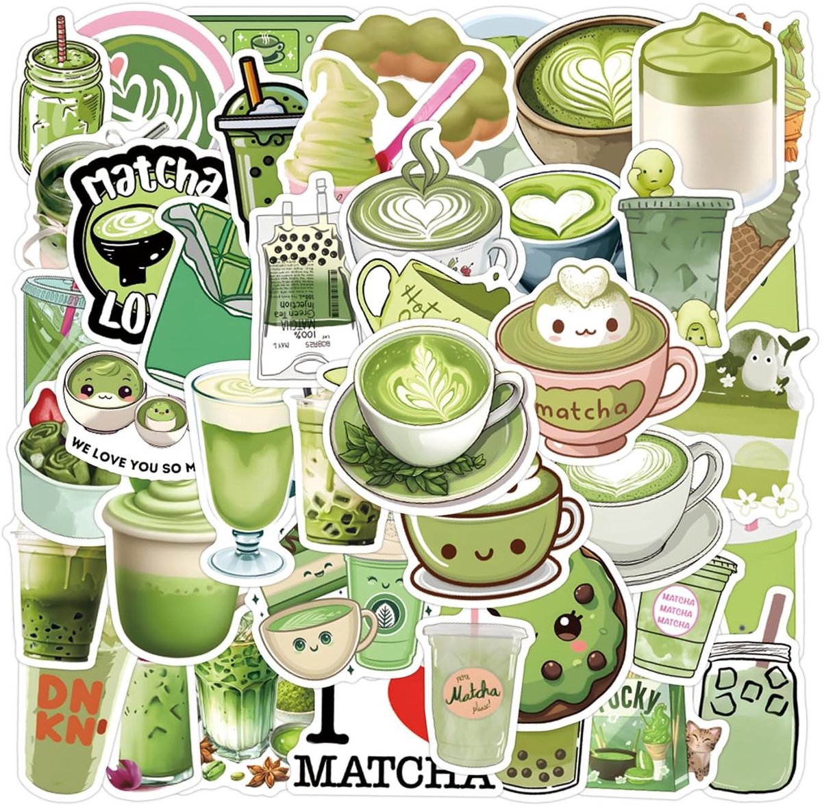 Stickerpakket 110 stuks - Kawaii Anime - Waterdicht - Decoratie voor laptop en skateboard - ShopVlot