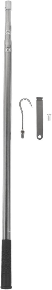 SnelShoppen - Cargo Grabber Pickup Truck Bed Cargo Retriever, 6 Ft Telescopische Trekstang met 2 Haken, Multi-functionele Accessoires voor Vrachtwagen