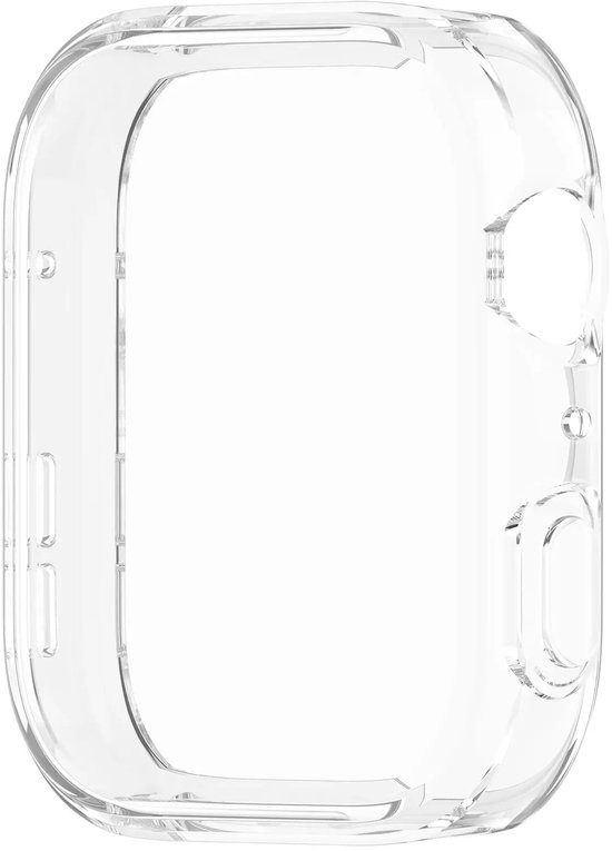 Leeg transparant TPU hoesje voor een smartwatch.