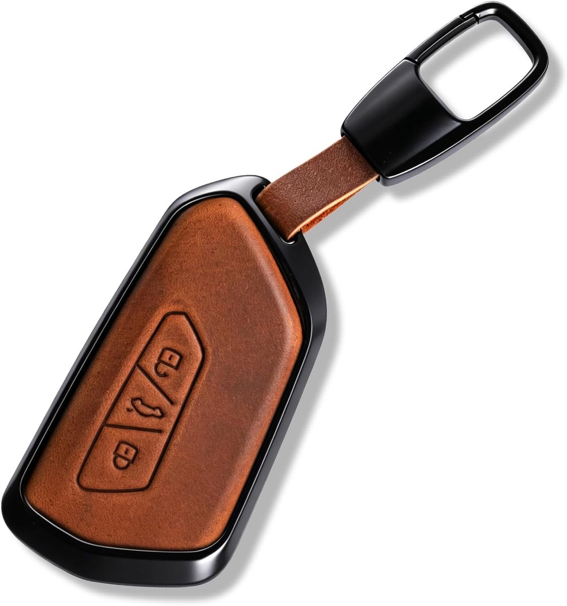 Zinkrijb Car Key Cover Car Key Protection Compatible with VW Golf 8 3 Button Key Case for Golf 8 ID4 Cupra GTE Seat - ShopVlot