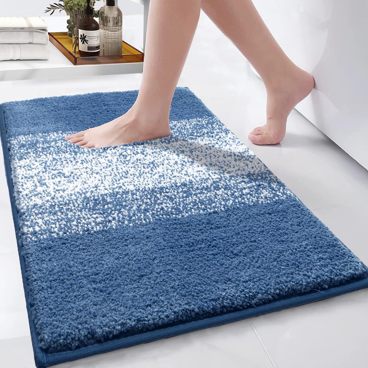 Omgoods - Microfiber Badmat 60 x 90 cm Antislip en Wasbaar