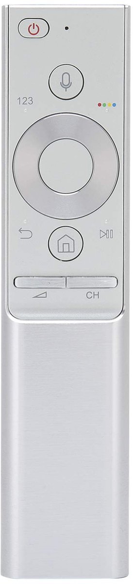 Omgoods - TV-afstandsbediening - Vervanging voor Smart TV - Universele Spraakafstandsbediening - Compact formaat - QLED 4K UHD - Geschikt voor Tele...