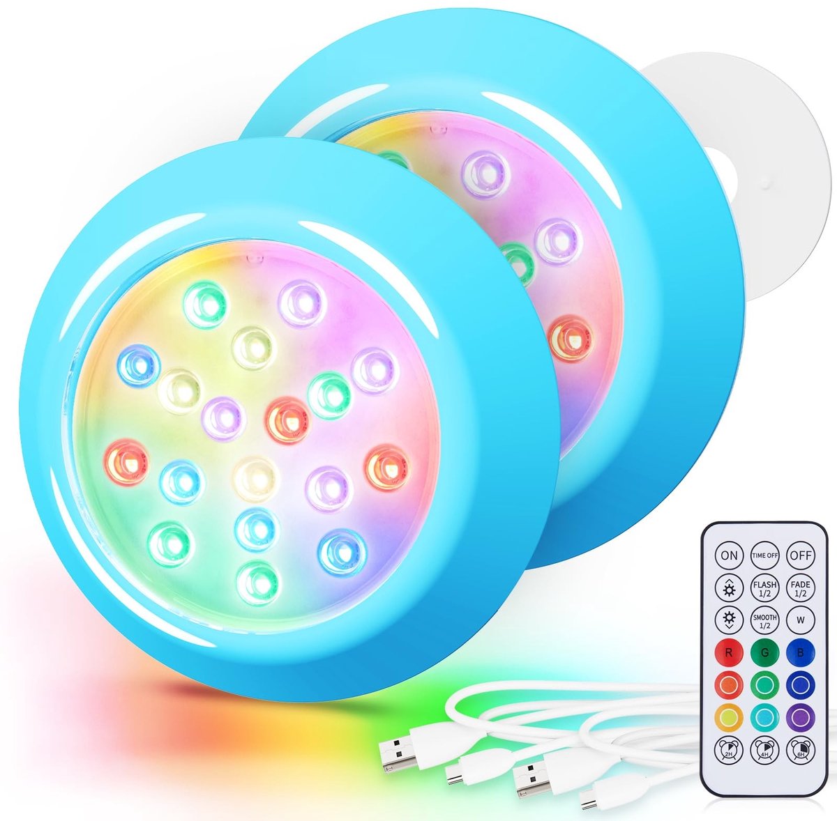 Omgoods - Magnetische Onderwater LED Verlichting voor Bovenbouw Zwembad