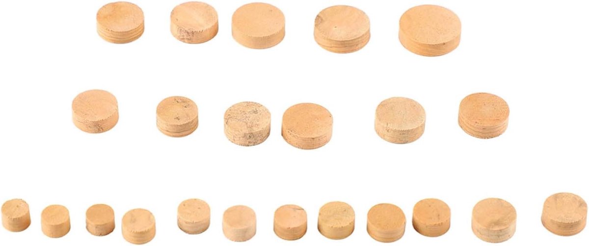 Oboe Kurk Pads - Hobo Gasket Set - Muziek Instrument Onderhoud - Hoge Elasticiteit - 23 Stuks - Naturel