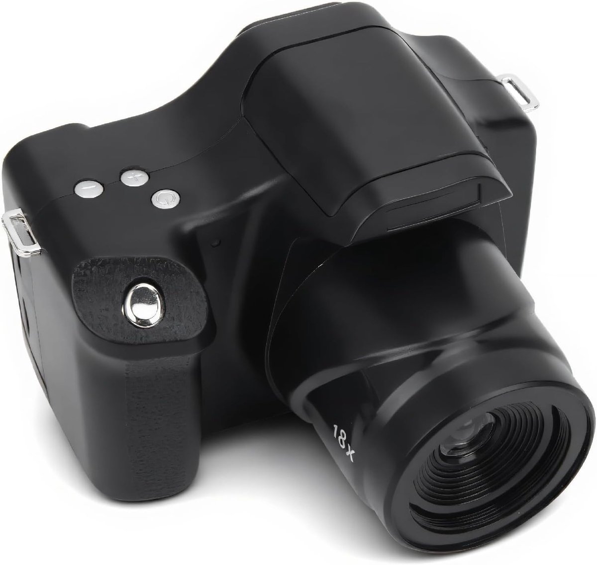SnelShoppen - 24MP Digitale Camera met 3 Inch LCD Scherm, 18x Zoom en Flitslicht - Draagbare Digitale SLR Camera voor Gezinsbijeenkomsten en Buitenrei