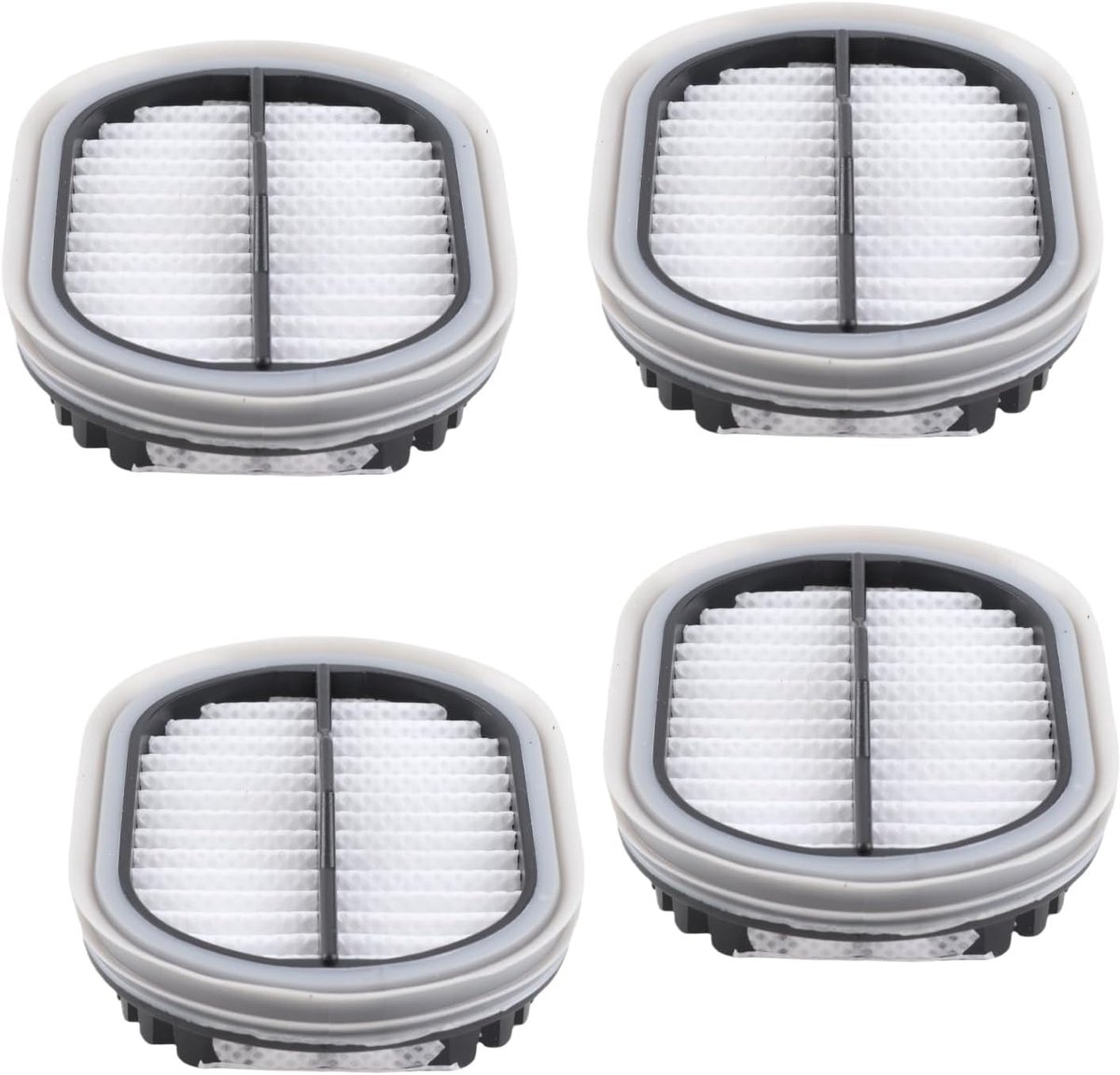 SnelShoppen - 4 Stuks Hoog Efficiënte Stofzuigerfilter Set voor Tineco 2.0 Slim en Floor One S5 COMBO - Partikelfilter Accessoires voor Stofzuiger