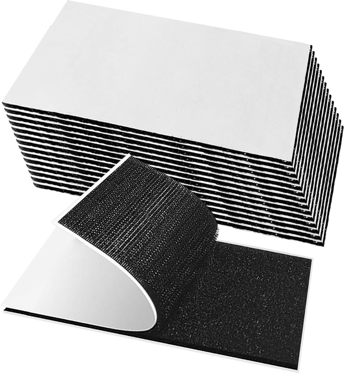 Strong Adhesive Felt (15 Pieces), 50 x 100 mm Extra Strong Adhesive Tape for Fabric Wall Door Metal Glass Extra Strong - ShopVlot