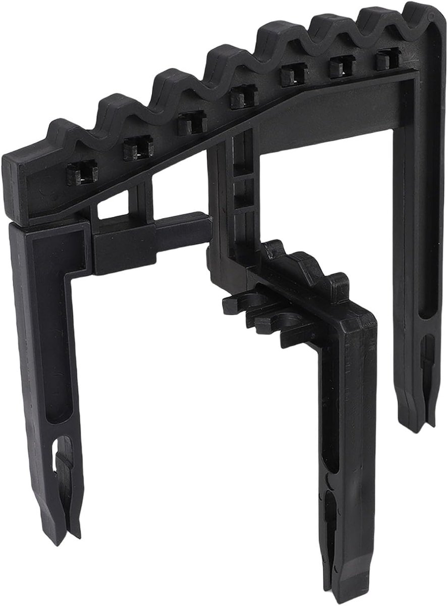 SnelShoppen - Golf Club Bag Organizer met 9 Slots, Verstelbare Frame Breedte, Draagbare Club Houder voor IJzers en Putters, Ideaal voor Buiten en Golf