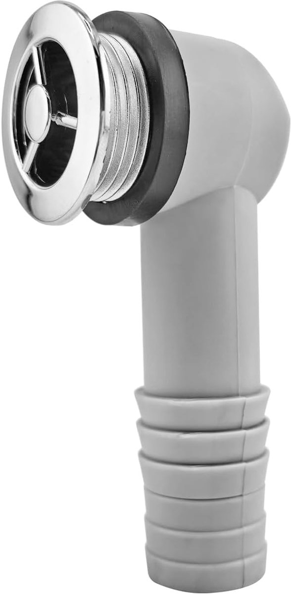 SnelShoppen - 1 stuk overflow koppen voor keramische en marmeren wastafels, 36mm x 36mm, ideaal voor badkamer en keuken, eenvoudig te installeren