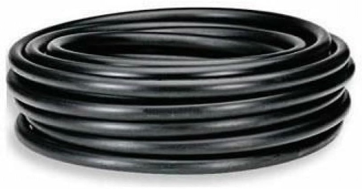Polyethyleen Slang - Bevloeiingsslang Irrigatieslang - Tuin Bewatering - PN6 Drukbestendig - 100 meter 20 mm - Zwart