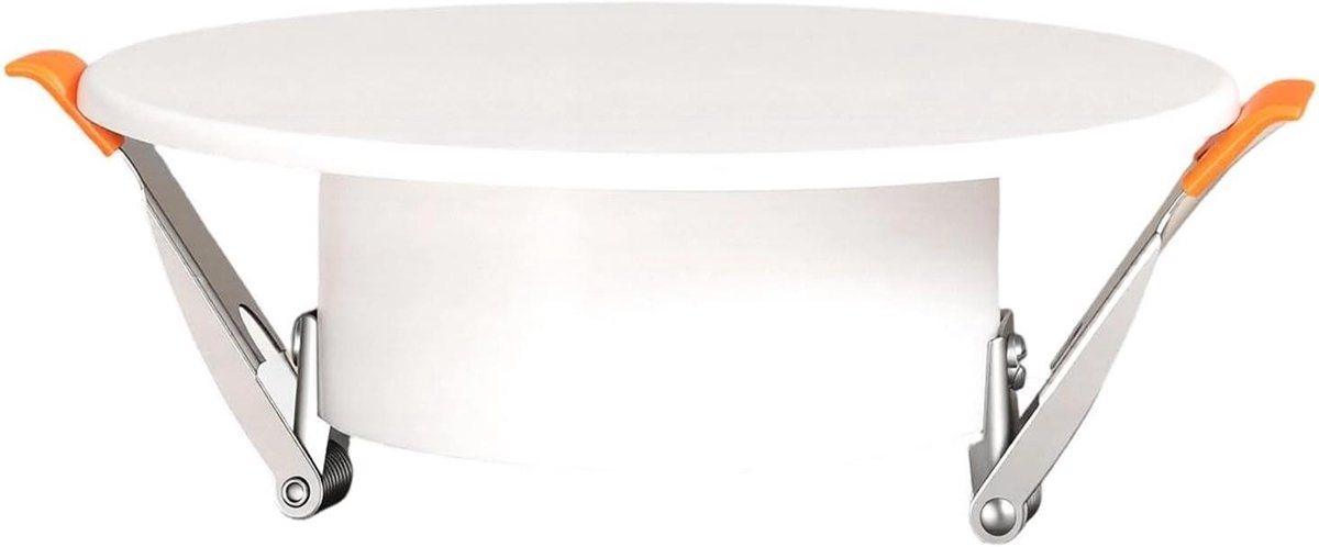 Plafond Box Cover - Afdekplaat Wandpaneel - Gaten Afdekken - Veerklemmen Bevestiging - 94 cm breed - Wit