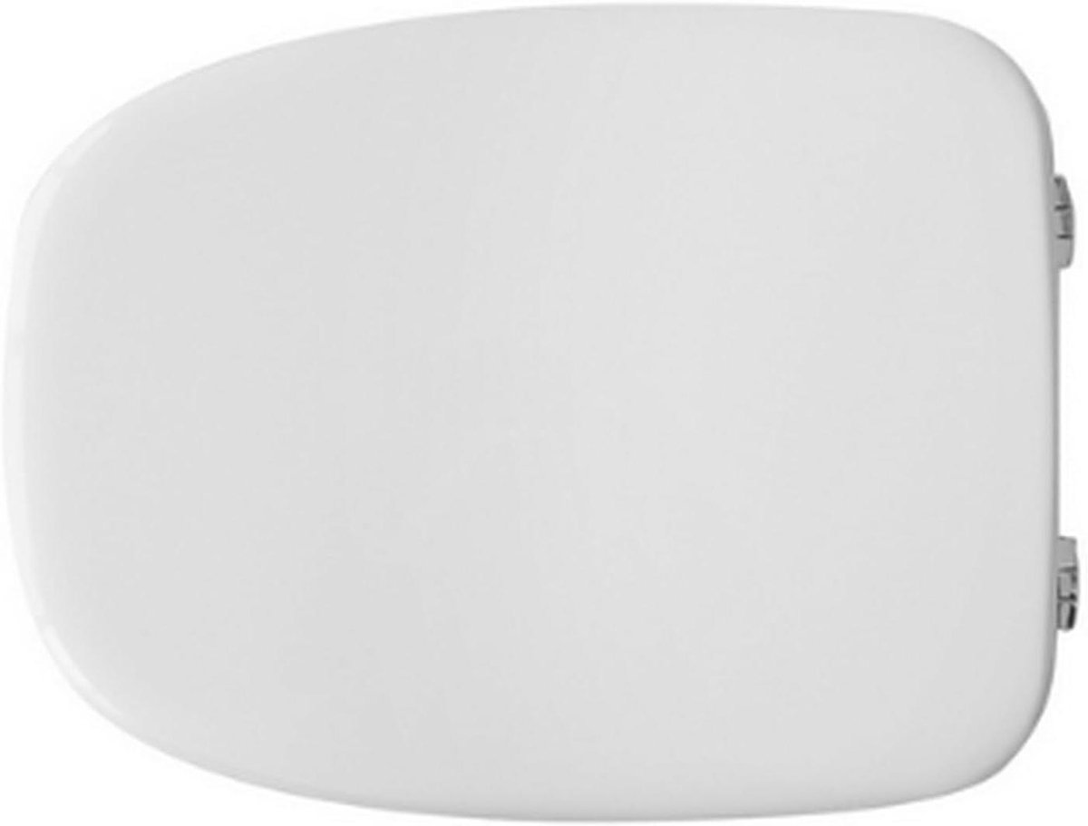 Toiletbril - WC-bril - Badkamerrenovatie - Vierkante Vorm - 20 x 20 cm - Champagne
