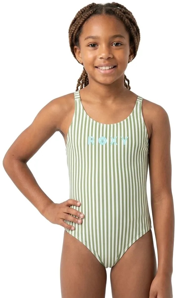 Roxy Bico Active Rg Zwemkleding 10 Years Meisje Groen