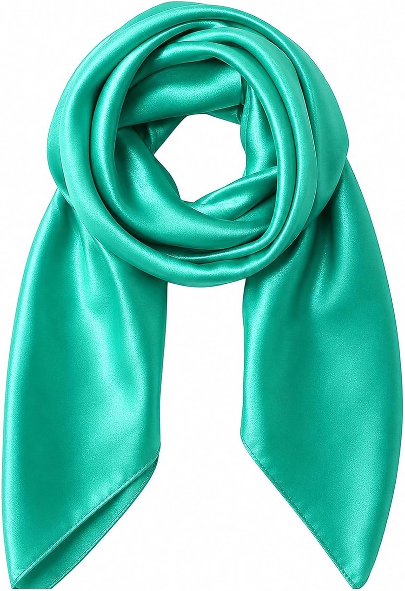 Elegante zijden sjaal voor dames - veelzijdige hoofddoek, bandana en handkerchief voor zakelijke outfits