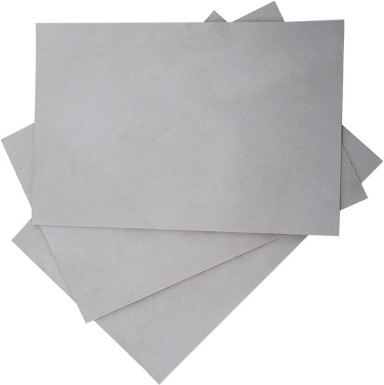 Reparatieset PVC - Waterdichte Patches - Opblaasbare Goederen Herstellen - Zelfklevend en Waterdicht - 10 x 15 cm - Grijs Wit — afbeelding 3