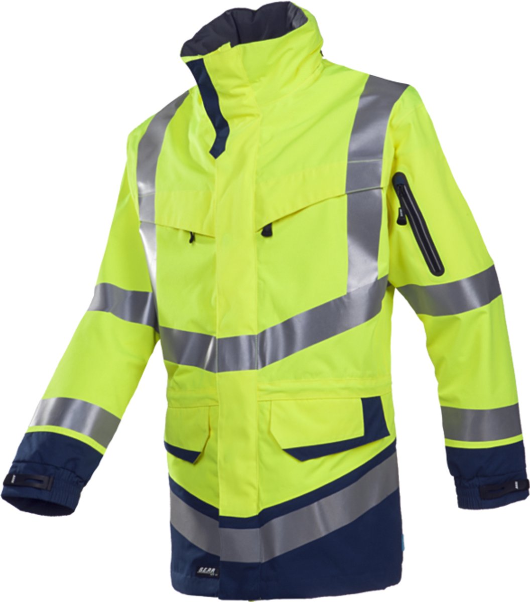 Sioen Signalisatie Regenparka Windsor 708ZA2LH2 - Maat L