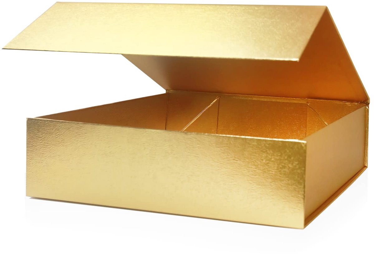 Omgoods - Luxe Gouden Cadeaubox met Magnetische Sluiting