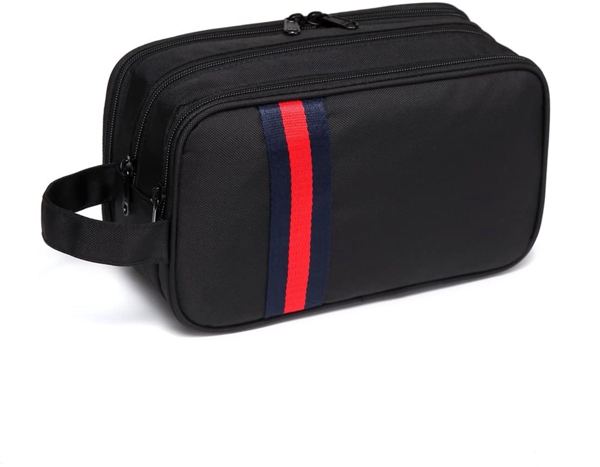 Omgoods - Toiletry Bag - Waterdichte Toilettas met Meerdere Vakken voor Dames en Heren