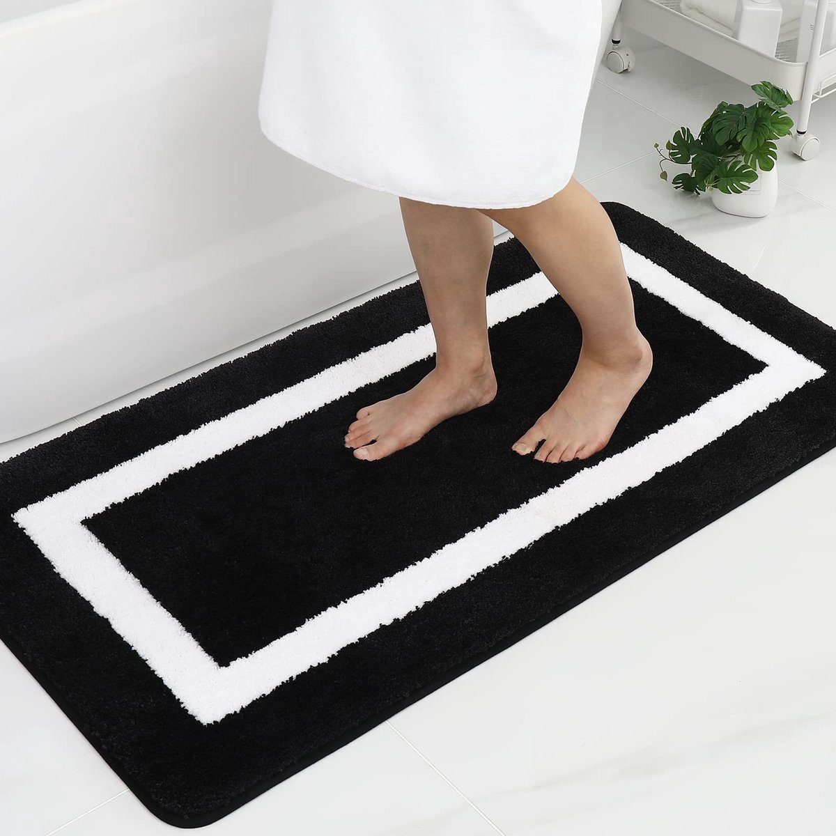 Omgoods - Zachte Microvezel Badmat 60x120 cm, Antislip en Wasbaar