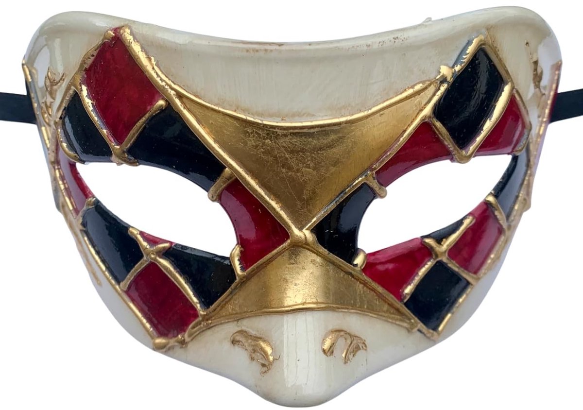 Omgoods - Handgemaakte Venetiaanse Masker voor Carnaval