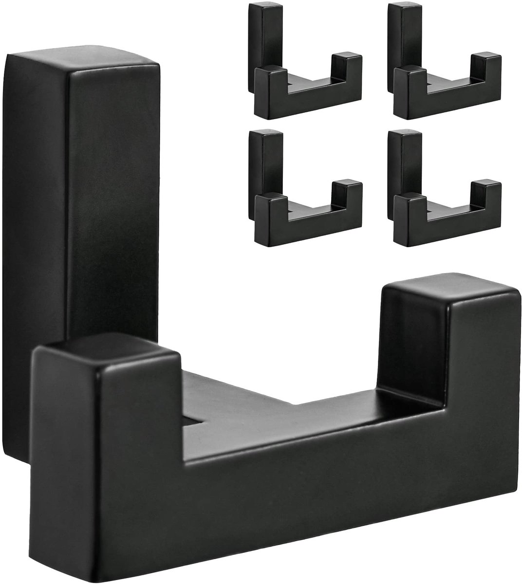 Omgoods - Set van 5 Wandhaakjes voor Kleding en Handdoeken