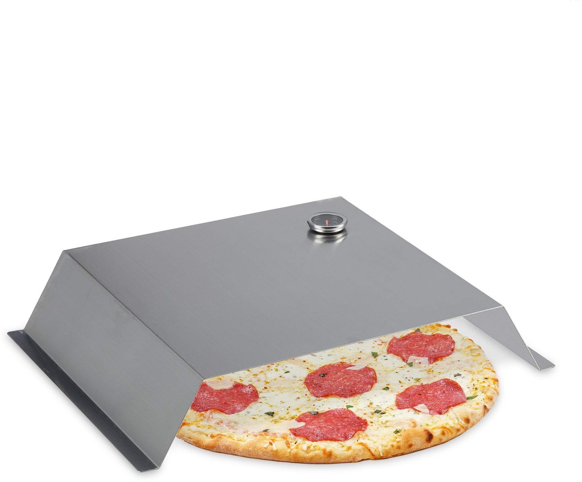 Omgoods - BBQ Pizza Oven Accessoire met Thermometer