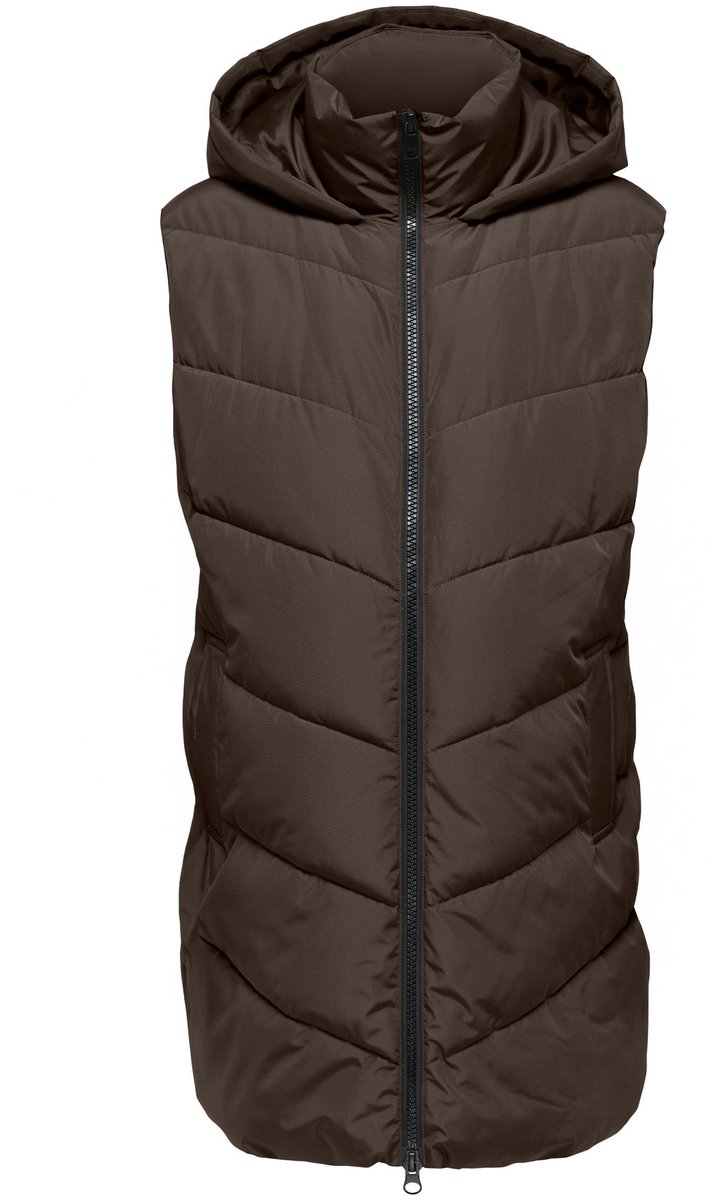 ONLY MATERNITY Puffer jas OLMCLAIR voor en na het Puffer vest