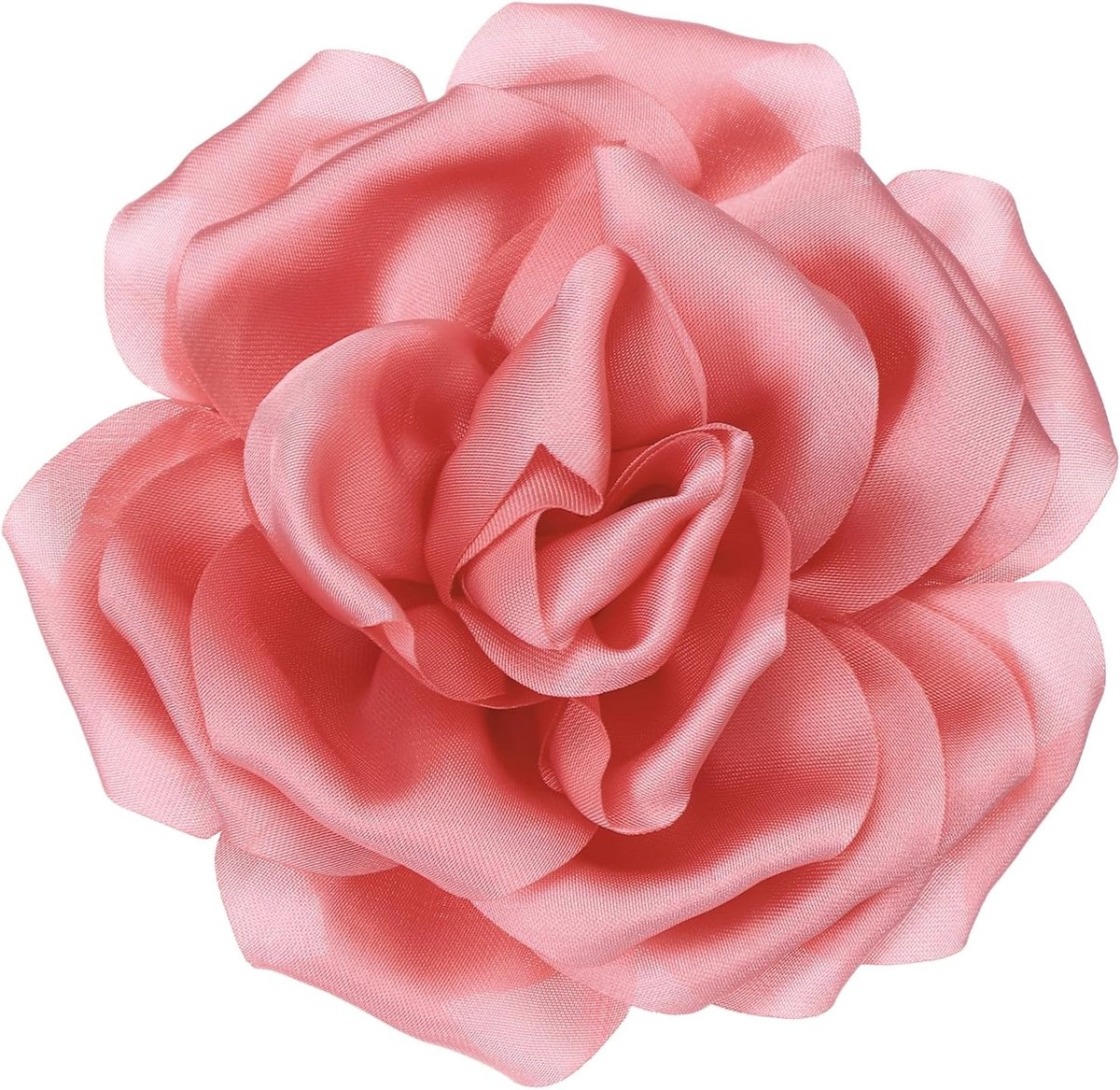 Zijde Satijn Bloem Broche Pin, Grote Pioen Bloemen Revers Pin