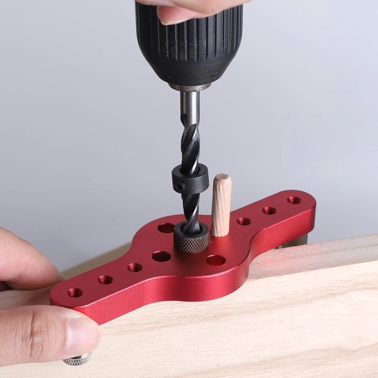 Boorsjabloon 6/8/10 mm, hulp voor verticale pluggen, snelle en nauwkeurige bevestiging — afbeelding 4