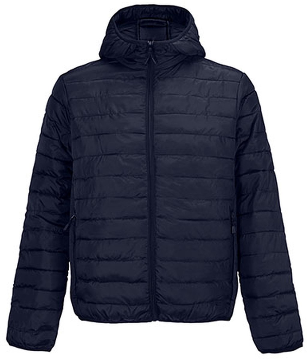 SOL'S Men´s Stream Lightweight Hooded Padded Jacket L04444 - French Navy - XL