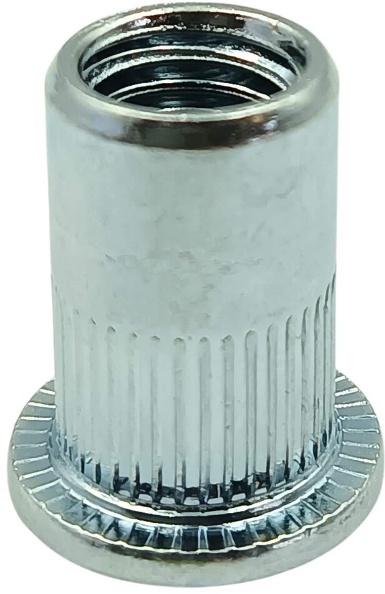 Nitonakrętka M4 x 12.5mm, 50 stuks, verzinkt staal